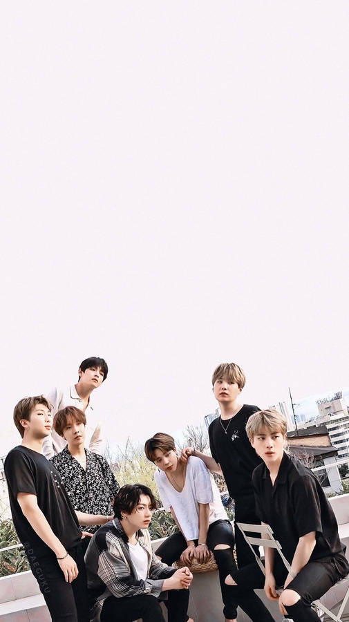 Bts 2020 Outside Balcony Wallpaper