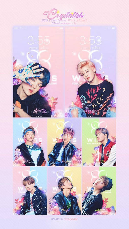 Bts 2020 Pastel Wallpaper