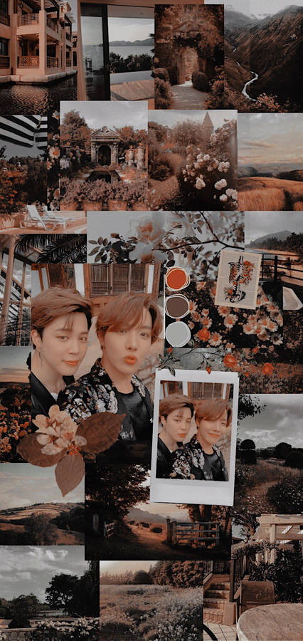 Bts Aesthetic J-hope And Jimin Wallpaper