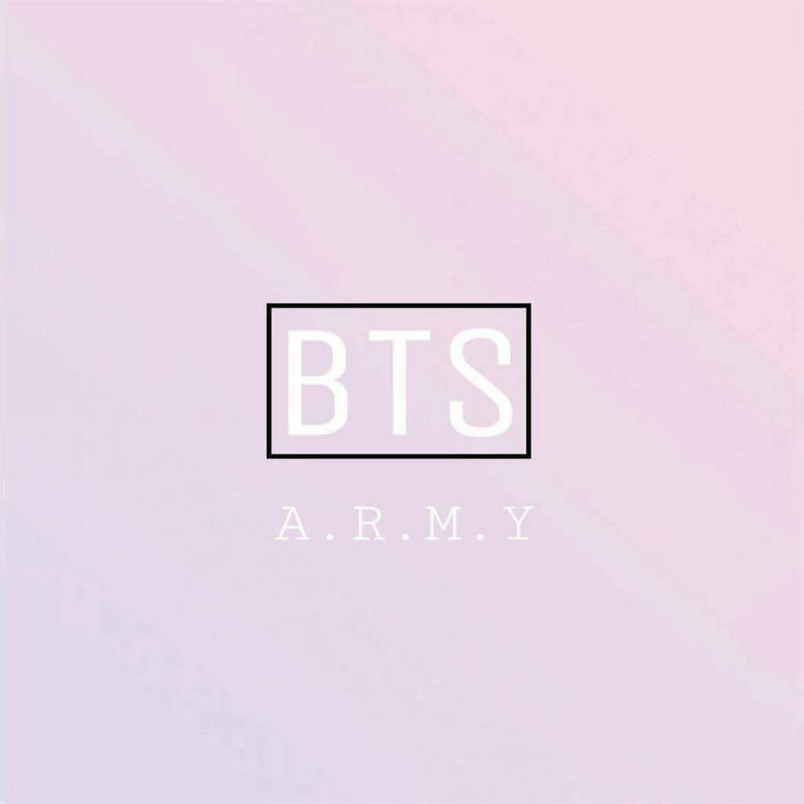 Bts Army Gradient Poster Wallpaper