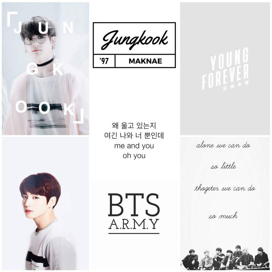 Bts Army Jungkook Aesthetic Wallpaper