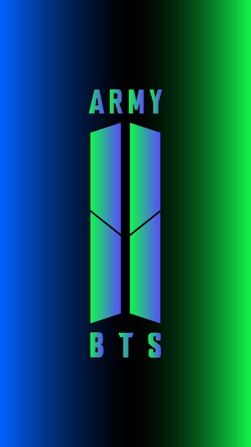 Bts Army Two Toned Poster Wallpaper