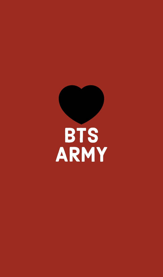 Bts Black Heart Army Wallpaper