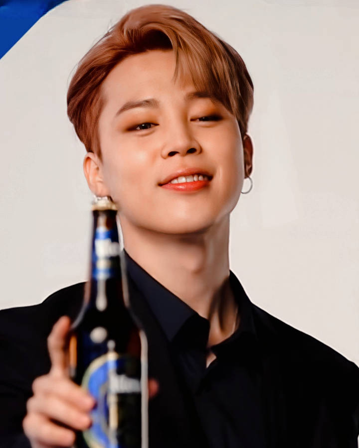 Bts Jimin For Kloud Beer Wallpaper