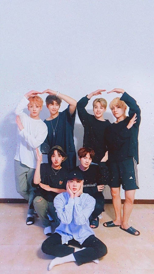 Bts Lockscreen Heart Wallpaper