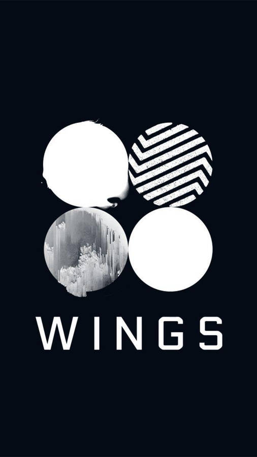 Bts Logo Wings Wallpaper