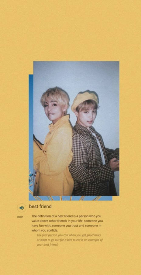 Bts Members As Best Friends Wallpaper