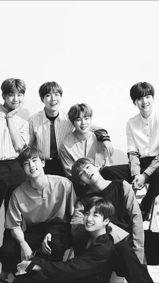 Bts Photoshoot Black White Nonno Magazine Wallpaper