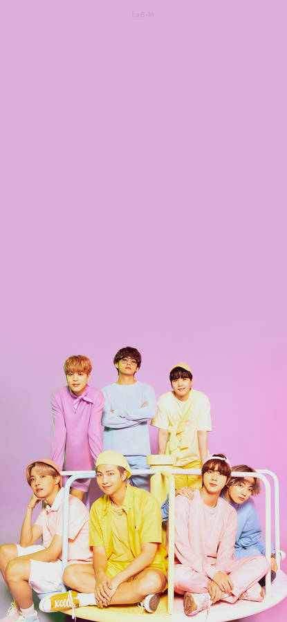 Bts Plain Purple Aesthetic Wallpaper