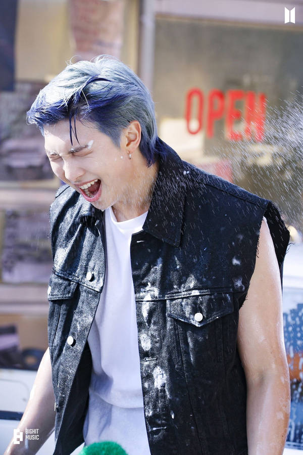 Bts Rm Cute And Wet Wallpaper