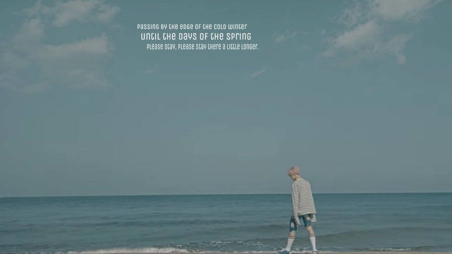 Bts Spring Day Lyrics Laptop Wallpaper