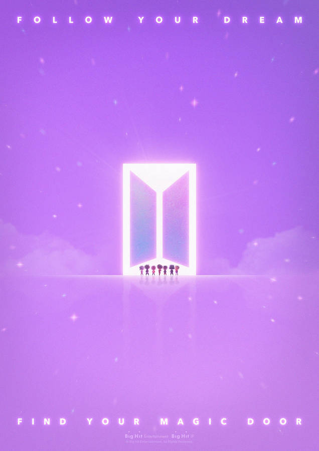 Bts Tinytan Logo Poster Wallpaper