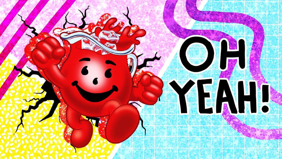 Bubbly Kool Aid Man Wallpaper