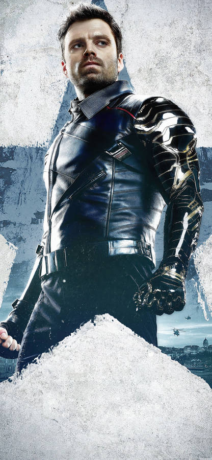 Bucky Barnes, An Ex-mercenary And Second In Command Of Captain America Wallpaper