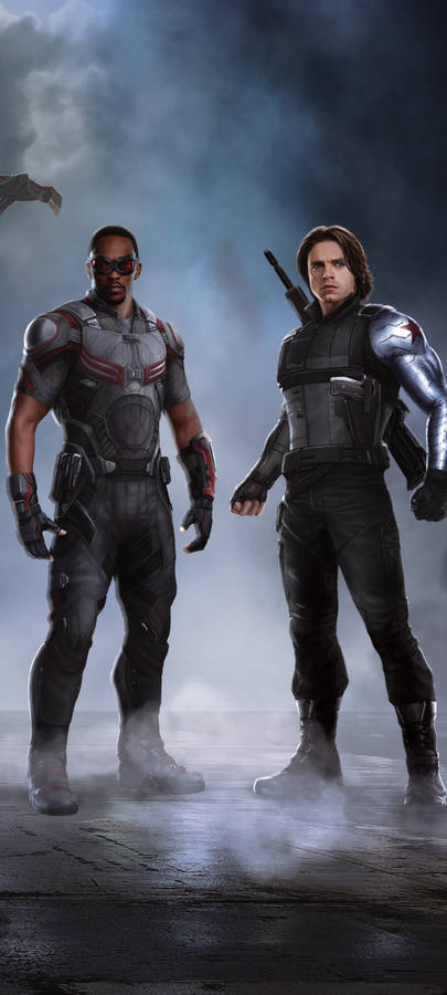 Bucky Barnes And Sam Wilson Wallpaper