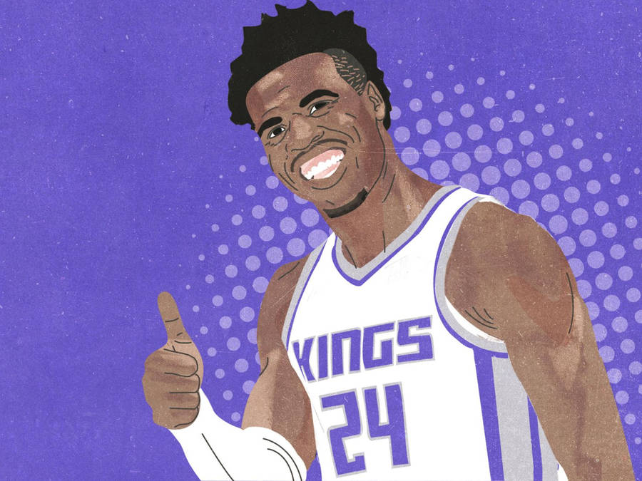 Buddy Hield Digital Drawing Wallpaper