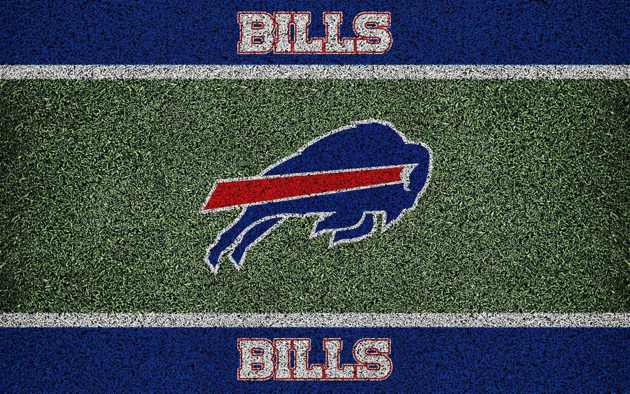 Buffalo Bills Painted Field Wallpaper