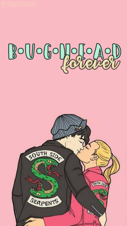 Bughead Forever Fan Art Wallpaper