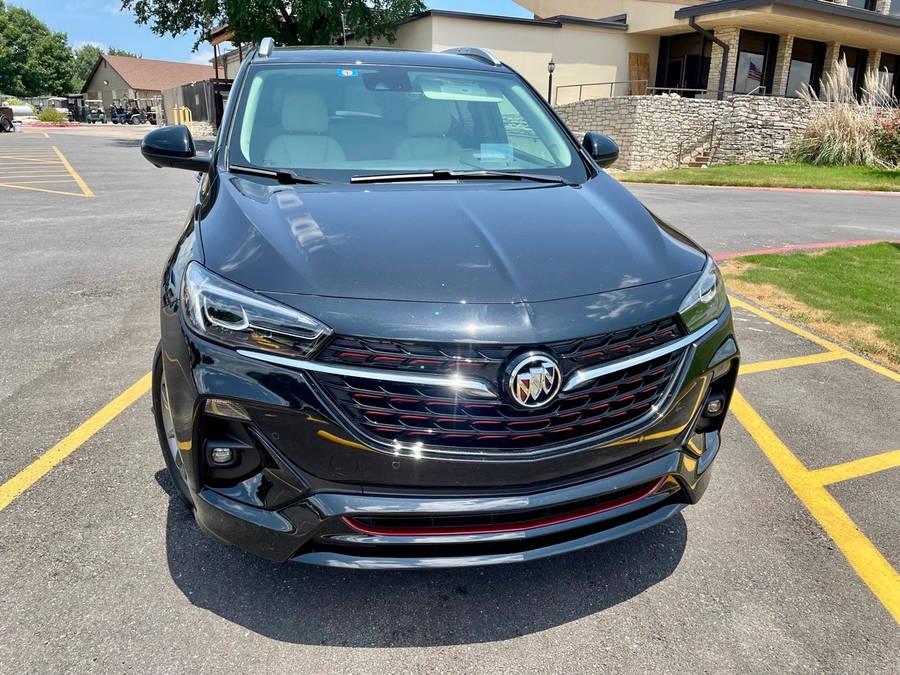 Buick Encore In A Public Parking Lot Wallpaper