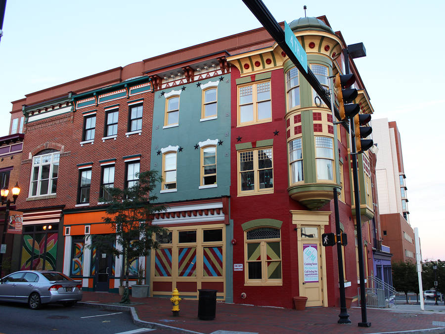 Building In Downtown Wilmington North Carolina Wallpaper