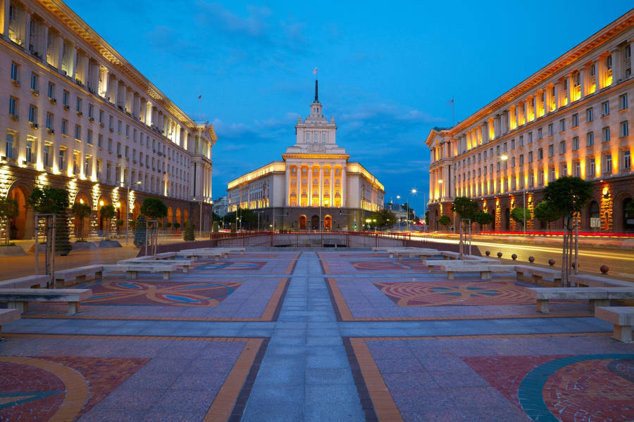 Bulgaria Central Independence Square Wallpaper