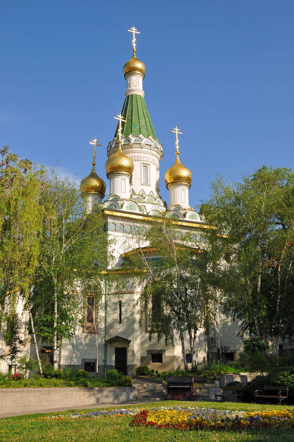 Bulgaria Church Of St. Nicholas Miracle-maker Wallpaper