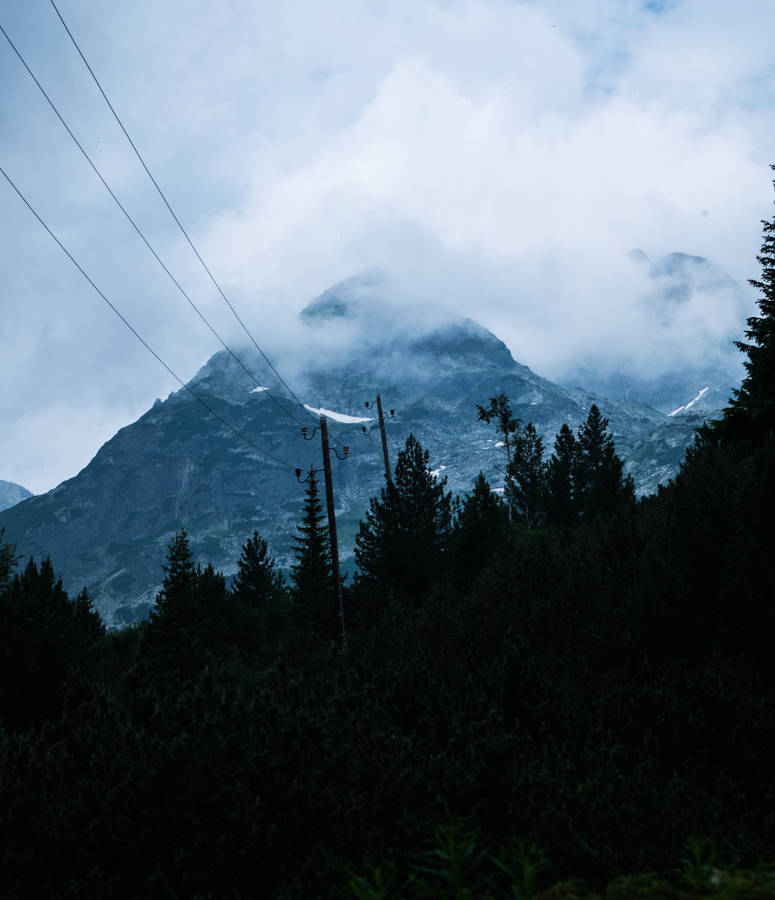 Bulgaria Foggy Mountain Wallpaper