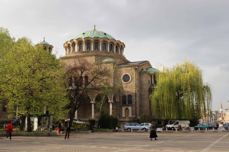 Bulgaria Sveta Nedelya Church Wallpaper