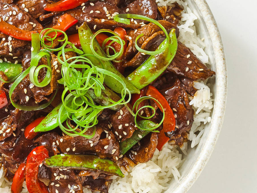 Bulgogi Beef Rice Wallpaper