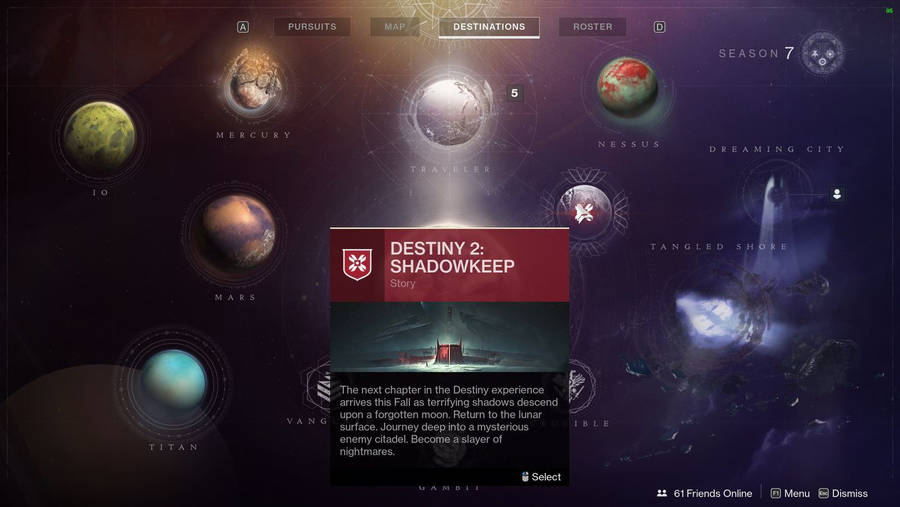 Bungie Unveils Big Destiny 2 Shift With Shadowkeep Expansion Wallpaper