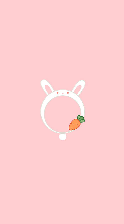 Bunny Headband Girly Iphone Wallpaper