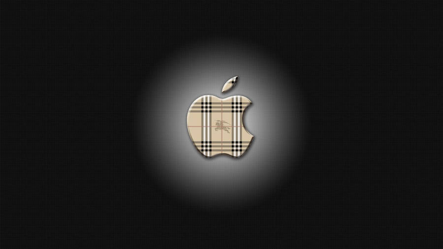 Burberry Apple Brand Logo Wallpaper