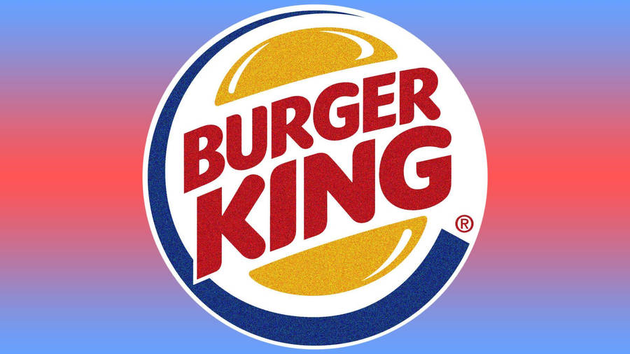 Burger King Logo Pastel Wallpaper