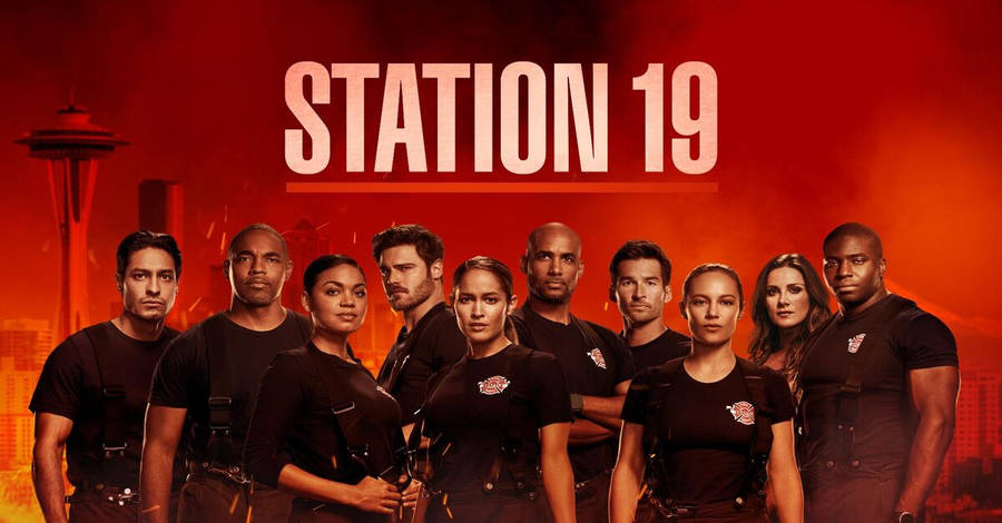 Burning Red Station 19 Wallpaper