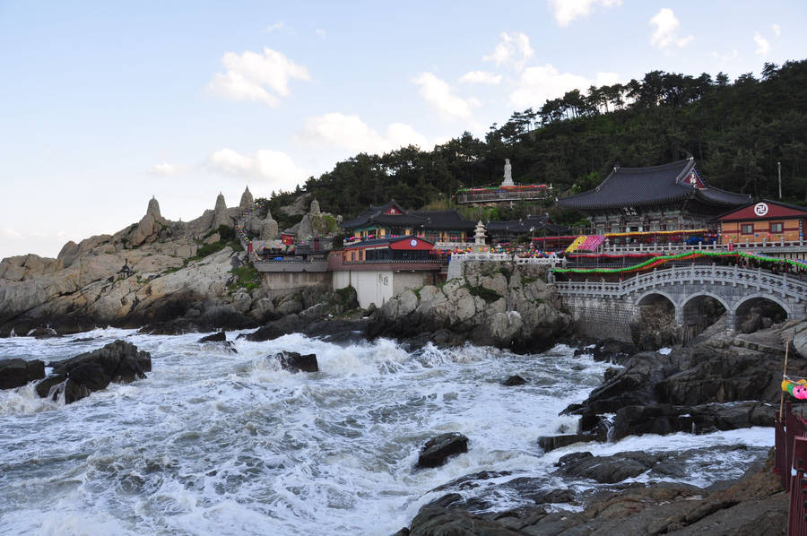 Busan Haedong Yonggungsa Temple Wallpaper