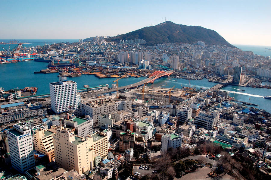 Busan Waterside City Wallpaper