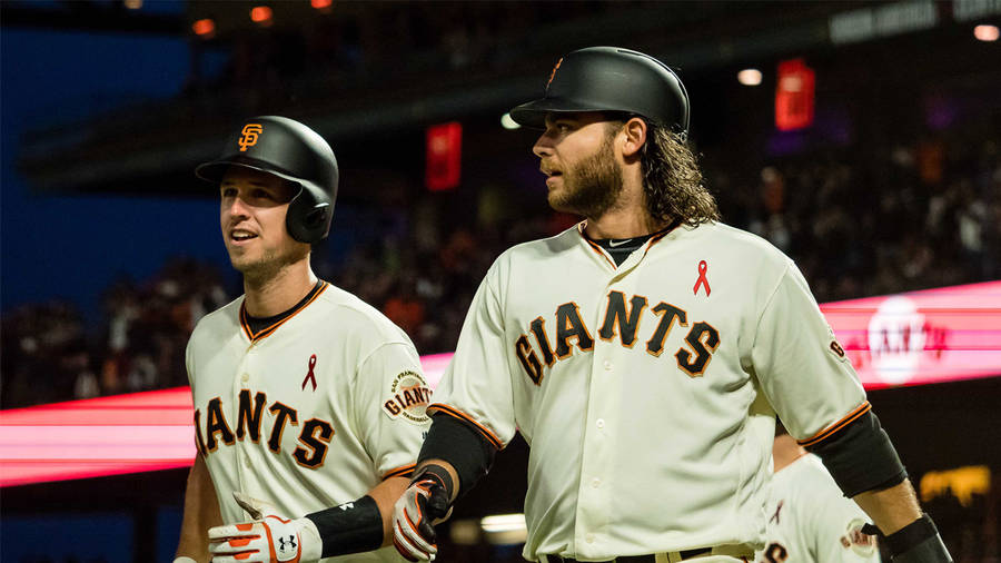 Buster Posey Brandon Crawford Wallpaper