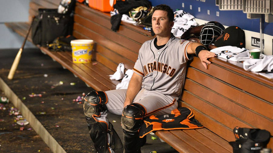 Buster Posey Giants Catcher Wallpaper