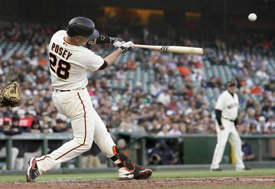 Buster Posey Home Run Wallpaper