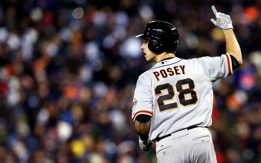 Buster Posey Player 28 Wallpaper