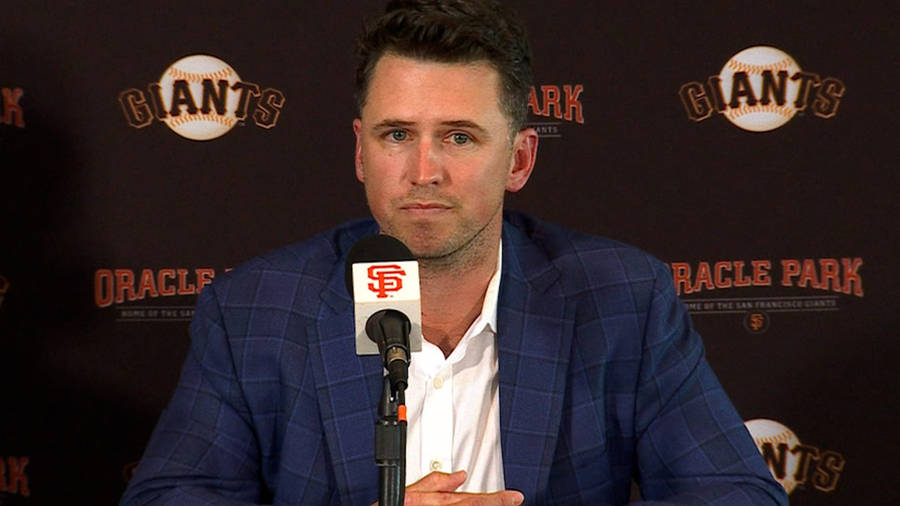 Buster Posey Press Conference Wallpaper