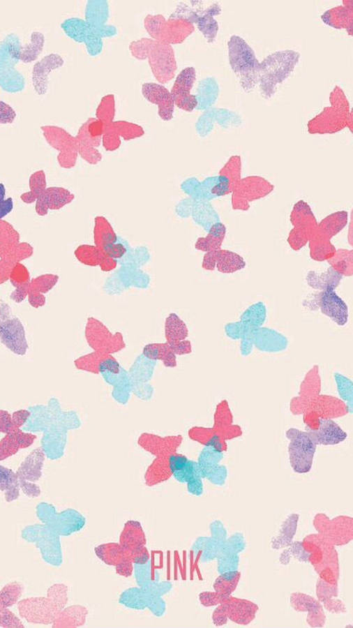 Butterflies For Cute Girly Phone Screen Wallpaper