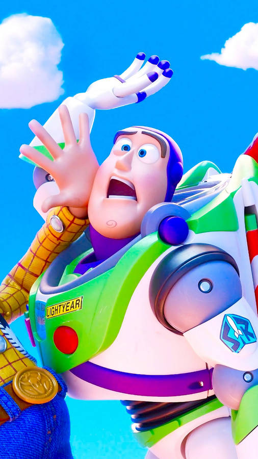 Buzz Lightyear Funny Face Wallpaper