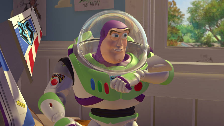 Buzz Lightyear On A Mission Wallpaper