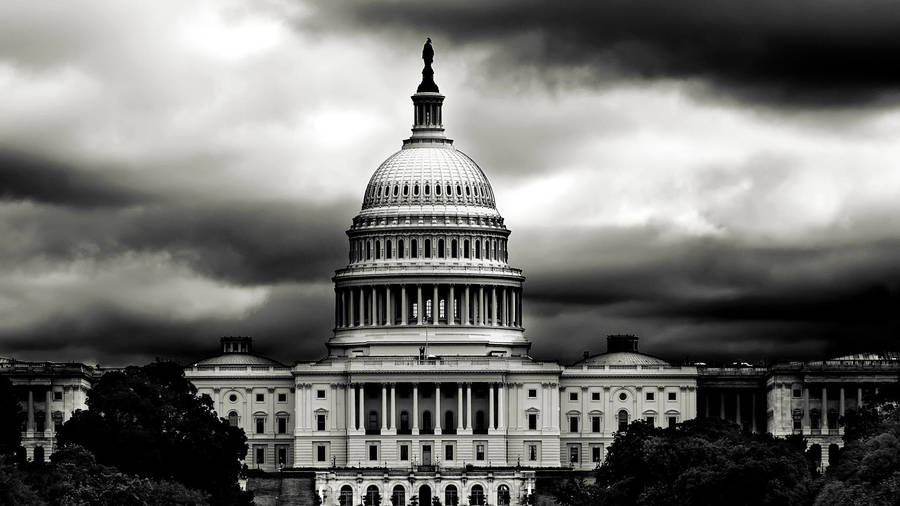 Bw Edit United States Capitol Wallpaper