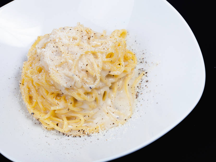 Cacio E Pepe With Extra Heavy Cream Wallpaper