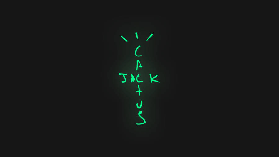 Cactus Jack Glow In Dark Wallpaper