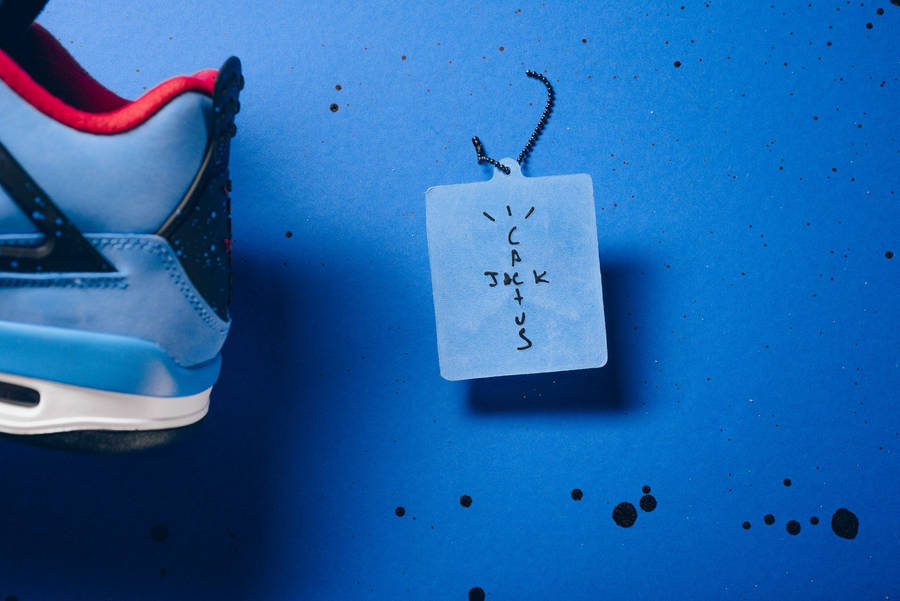 Cactus Jack Jordan Hang Tag Wallpaper