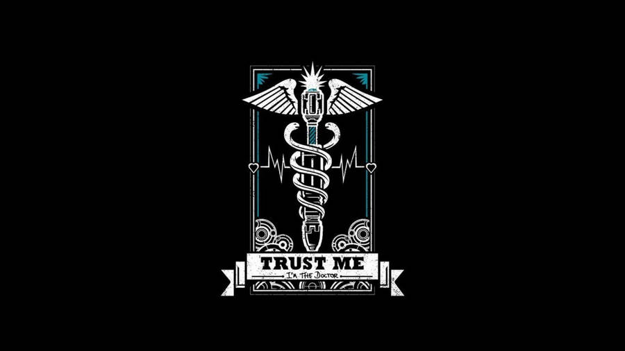 Caduceus Symbol For Doctor Motivation Wallpaper