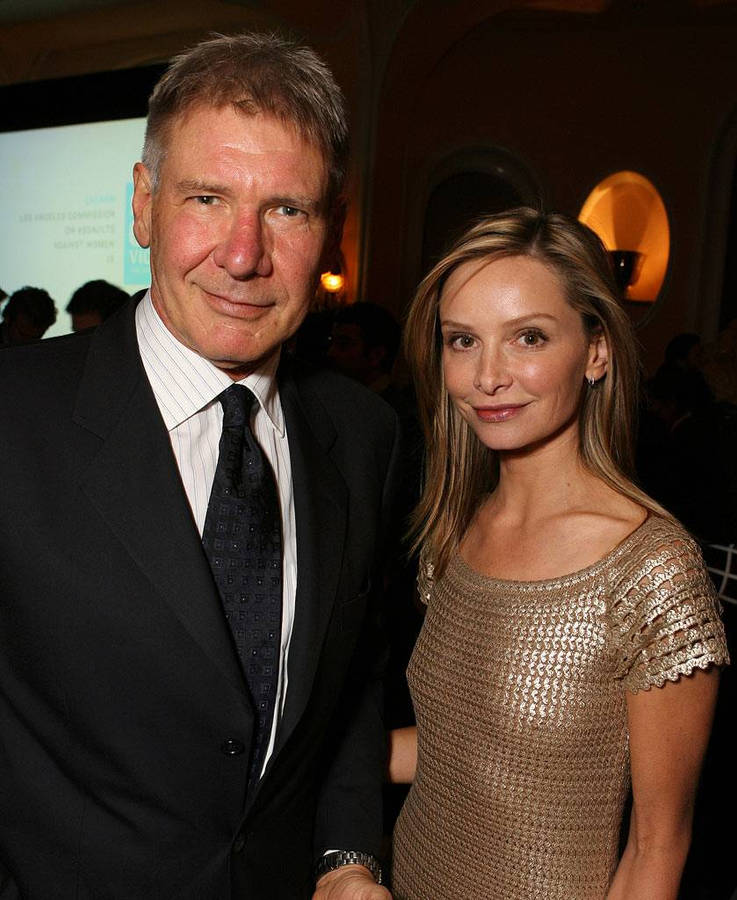 Calista Flockhart Harrison Ford Top-earning Couple Wallpaper